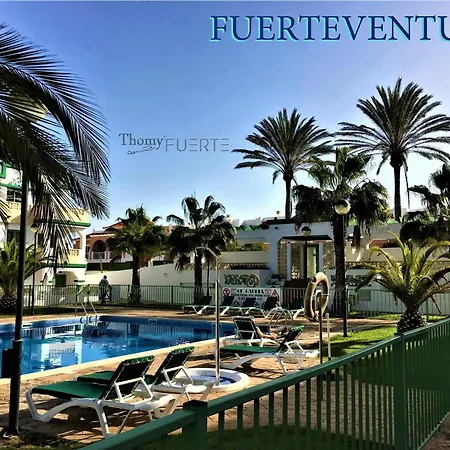 Modern In 60m² With Shared Pool Daire Caleta De Fuste